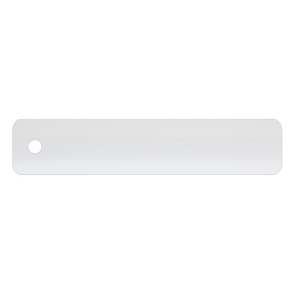 Échantillon lame pour store vénitien en aluminium sur mesure | 16 mm / 900 blanc / brillant