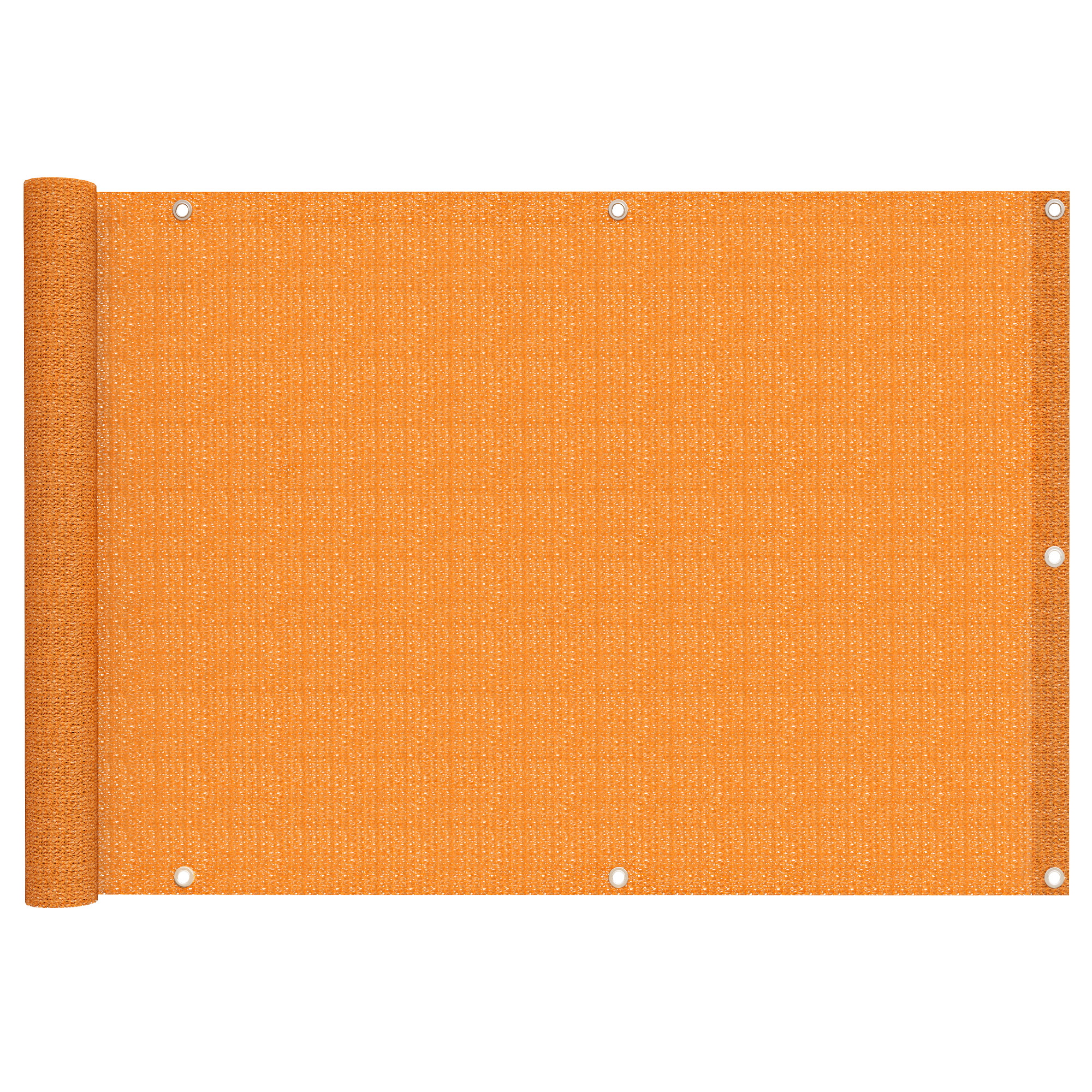 Bandes d’occultation pour balcon - Polyéthylène / Respirant | 300 x 90 cm, orange