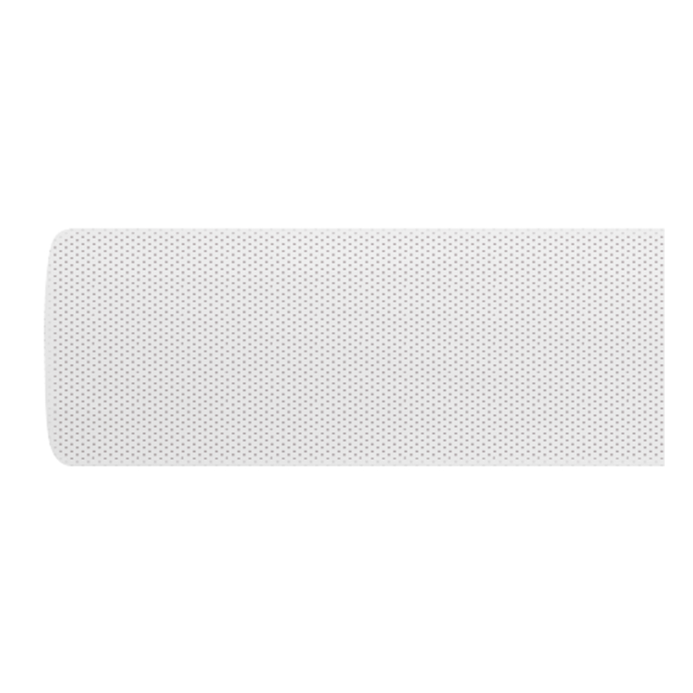 Échantillon lame pour store vénitien en aluminium sur mesure | 50 mm / 900P blanc / mat / perforé Échantillon lame pour store vénitien en aluminium sur mesure | 50 mm / 900P blanc / mat / perforé