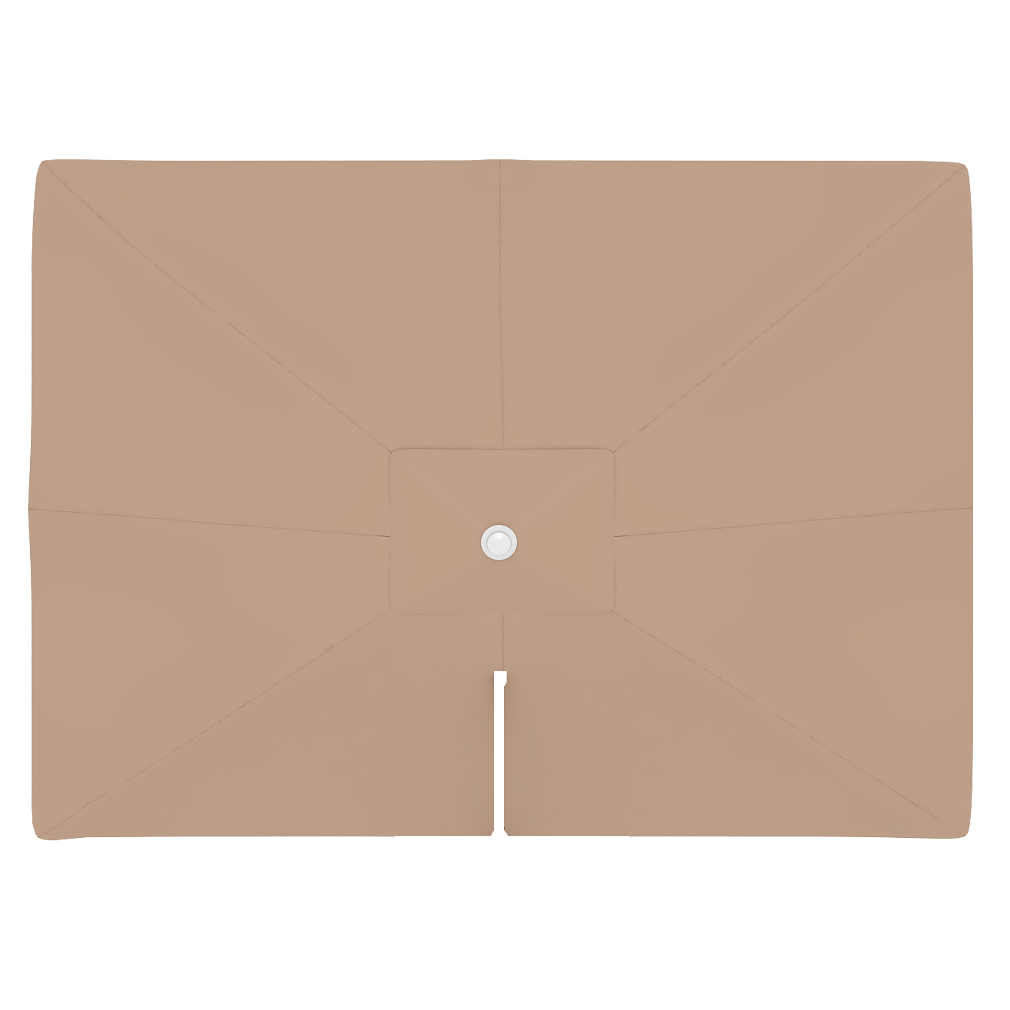 Toile pour parasol déporté parapenda (Plus) | 4 x 3 m, rectangulaire, crème