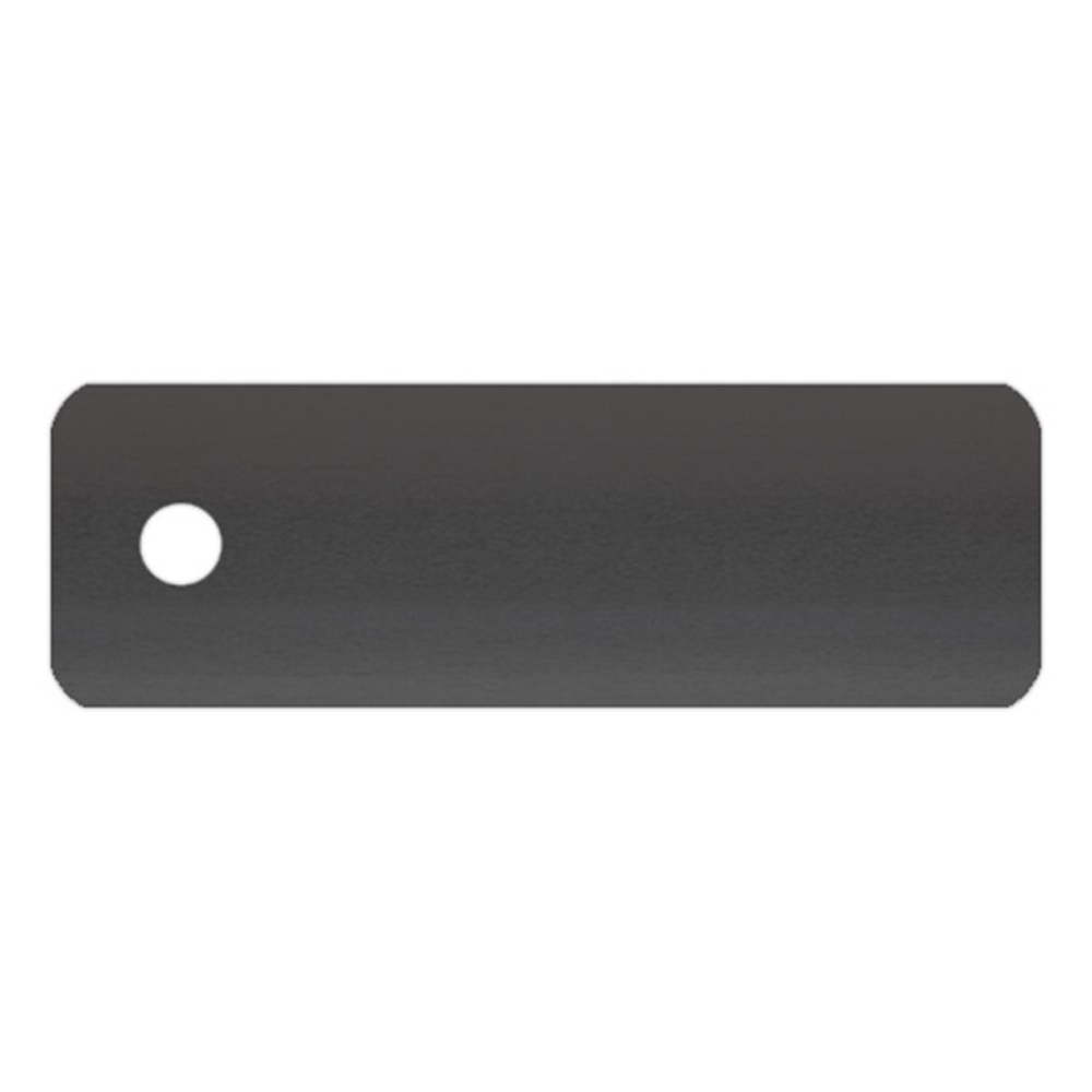 Échantillon lame pour store vénitien en aluminium sur mesure | 25 mm / 996 gris / mat Échantillon lame pour store vénitien en aluminium sur mesure | 25 mm / 996 gris / mat