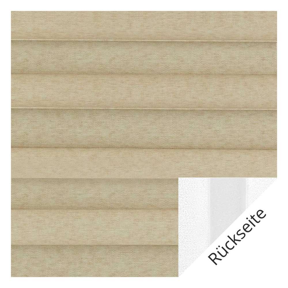 Échantillon tissu pour store plissé sur mesure 20017 brun / occultant / Somnio Perlmutt Black Out