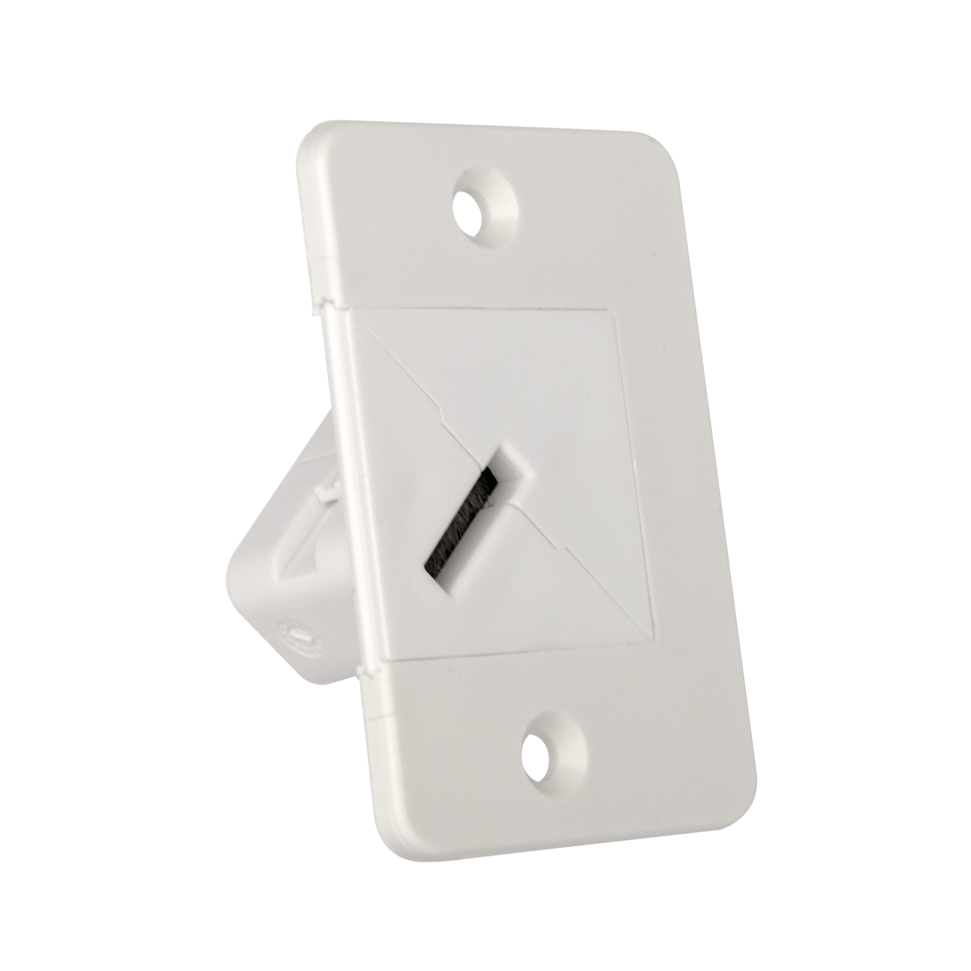 Guide sangle avec couvercle de fermeture ESM pour volet roulant | pour Sangle de 14 mm / pivotée à 45°