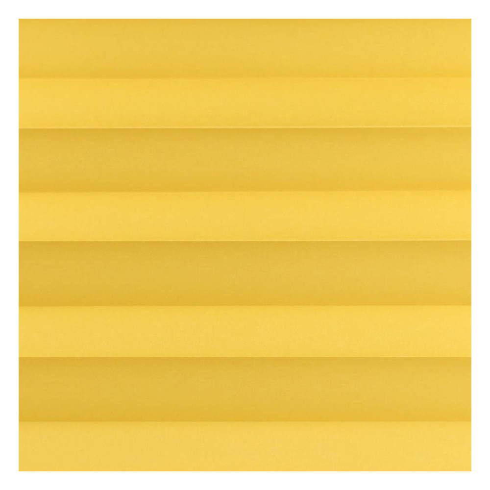Échantillon tissu pour store plissé sur mesure Efix004ch jaune / translucide / easyfix