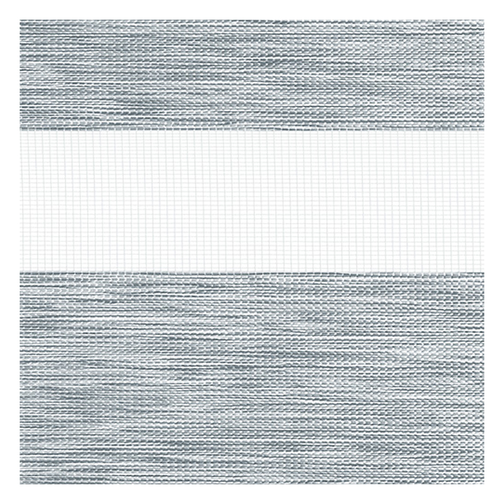 Échantillon tissu pour store enrouleur jour nuit sur mesure | A455 gris-noir / translucide / Pinta