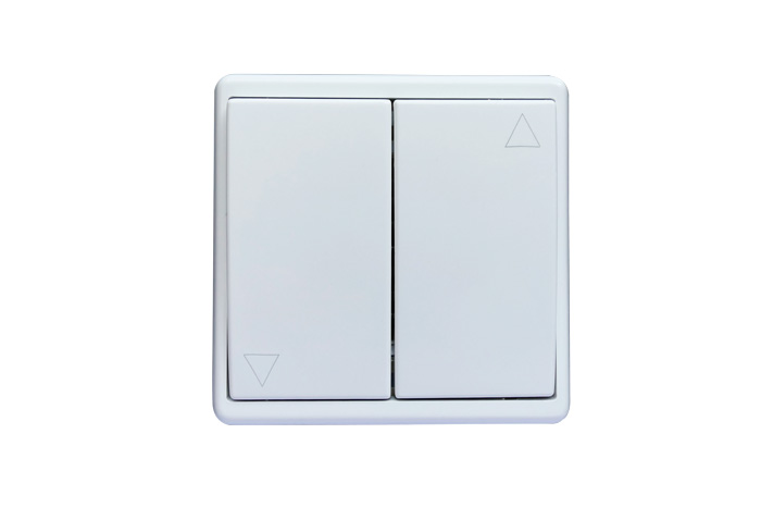 Interrupteurs / boutons-poussoirs à bascule JL | Bouton poussoir à bascule JLWTUP / A encastrer / blanc