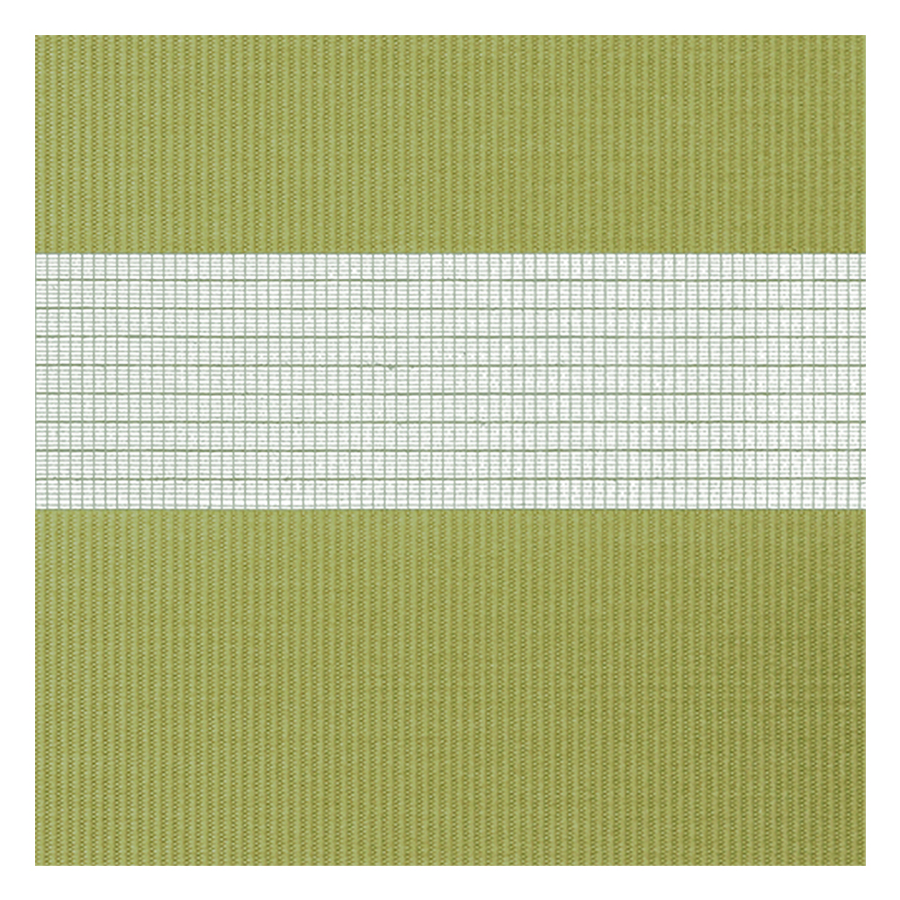Échantillon tissu pour store enrouleur jour nuit sur mesure | A021 vert / translucide / Spring