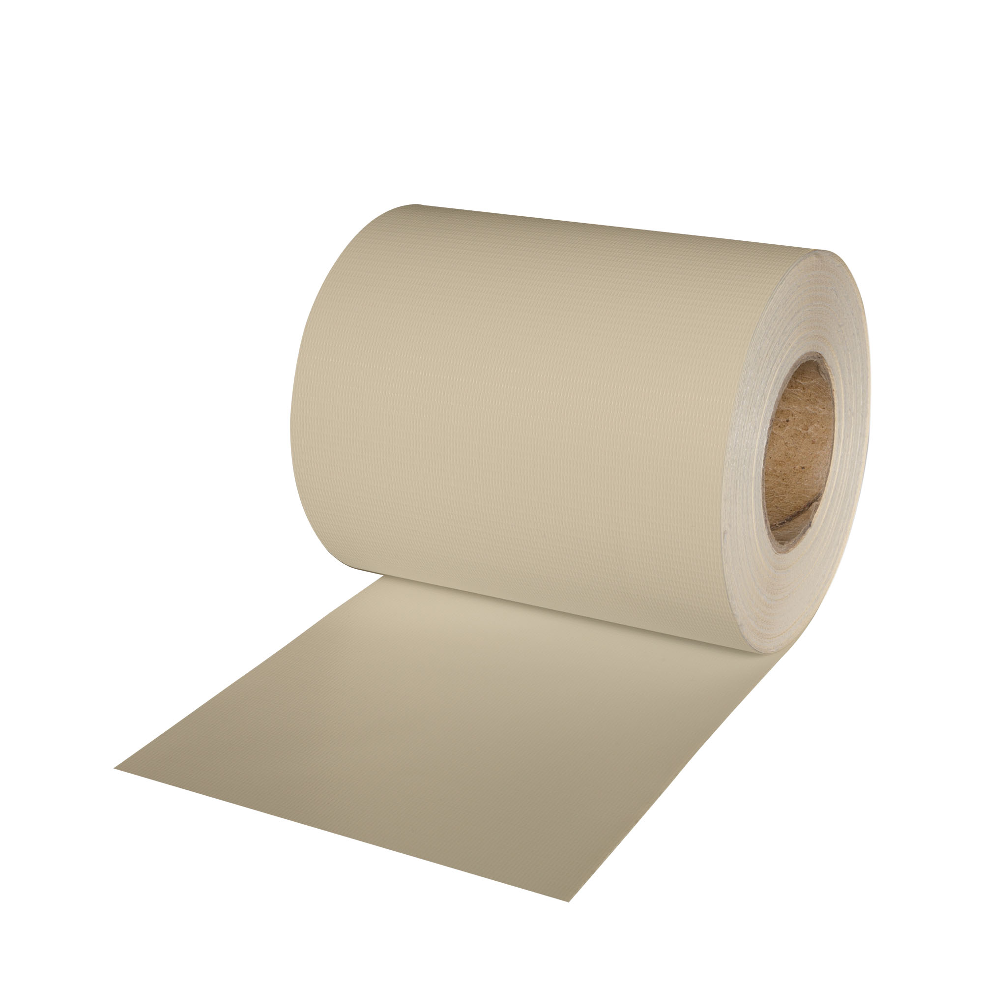 Bande d'occultation en PVC souple | 19 cm x 40 m, incl. 25 clips de fixation, crème