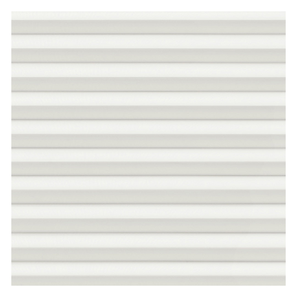Échantillon tissu pour store plissé sur mesure 10770 blanc / translucide / ReTex