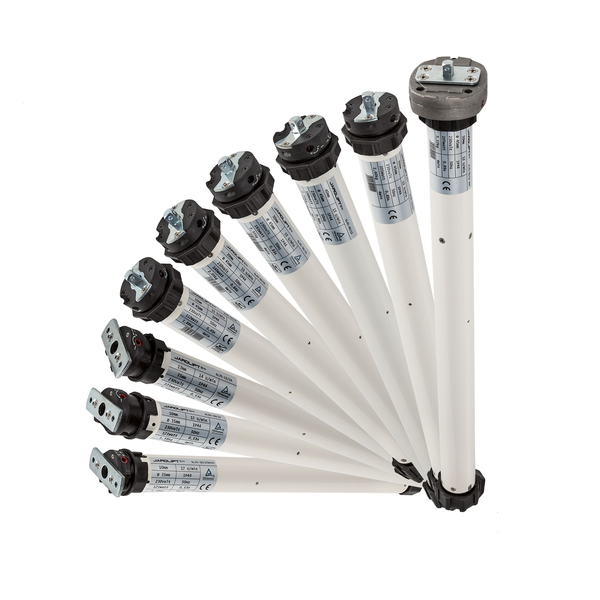 Moteur de volet roulant SL (Types au choix)