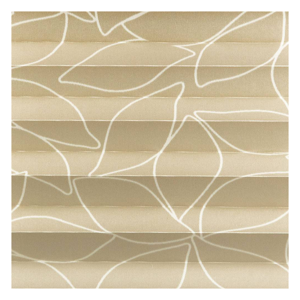 Échantillon tissu pour store plissé sur mesure 30402 beige / translucide / Maleza Échantillon tissu pour store plissé sur mesure 30402 beige / translucide / Maleza
