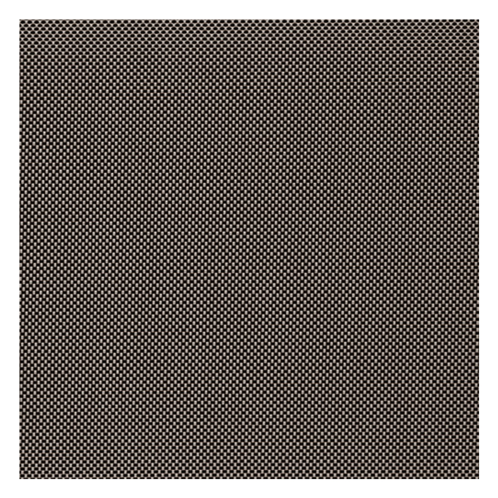 Échantillon tissu pour store bateau sur mesure D-8207 noir / transparent / Dublin