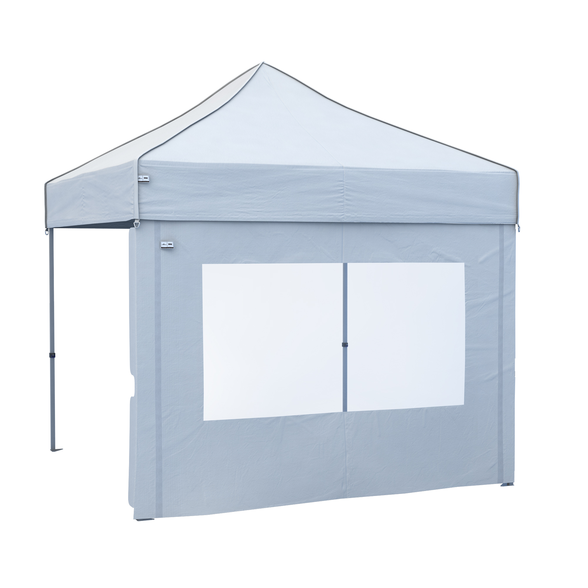 Paroi avec fenêtre pour pavillon pliant PRO 30 / PRO 40 / Premium Plus | 3 m, blanc
