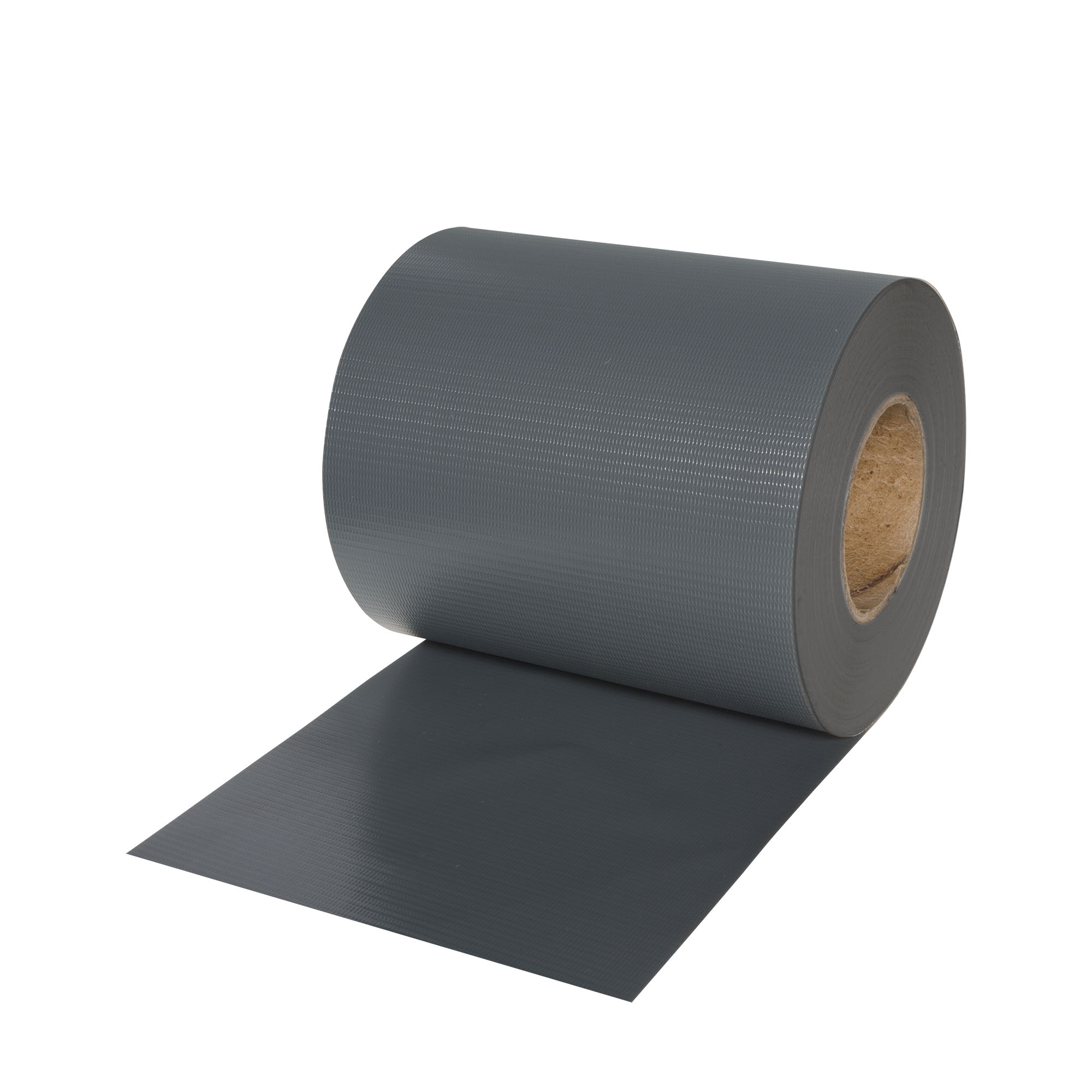 Bande d'occultation en PVC souple | 19 cm x 40 m, incl. 25 clips de fixation, anthracite