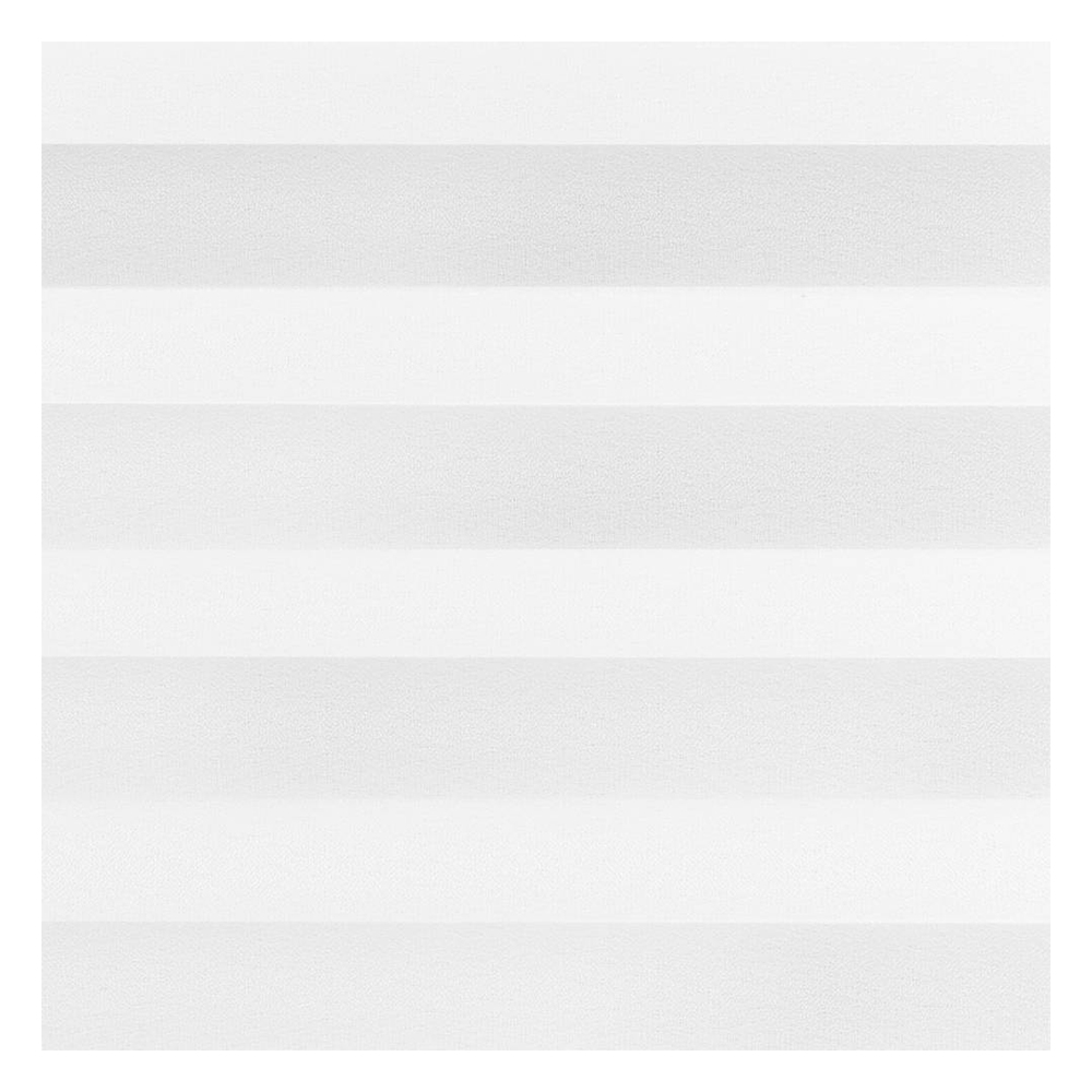 Échantillon tissu pour store plissé sur mesure 10003 blanc / translucide / Cara