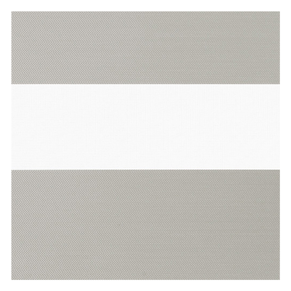 Échantillon tissu pour store enrouleur jour nuit sur mesure | B605 crème-beige / translucide / Solides