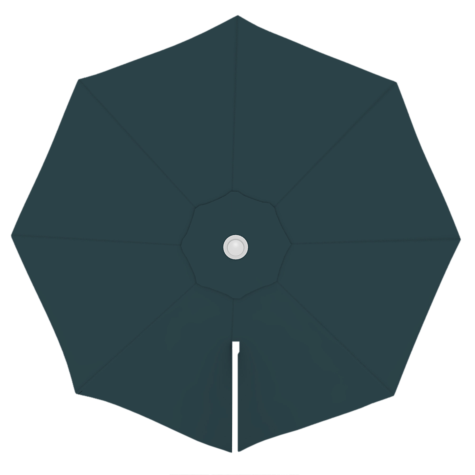 Toile pour parasol déporté parapenda (Plus) | 3,5 m, rond, vert