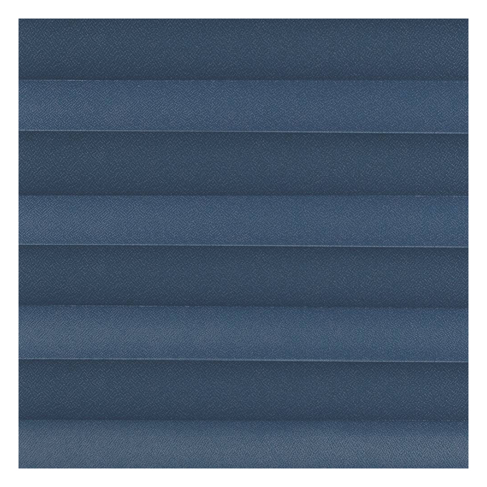 Échantillon tissu pour store plissé sur mesure 10015 bleu / translucide / Cara