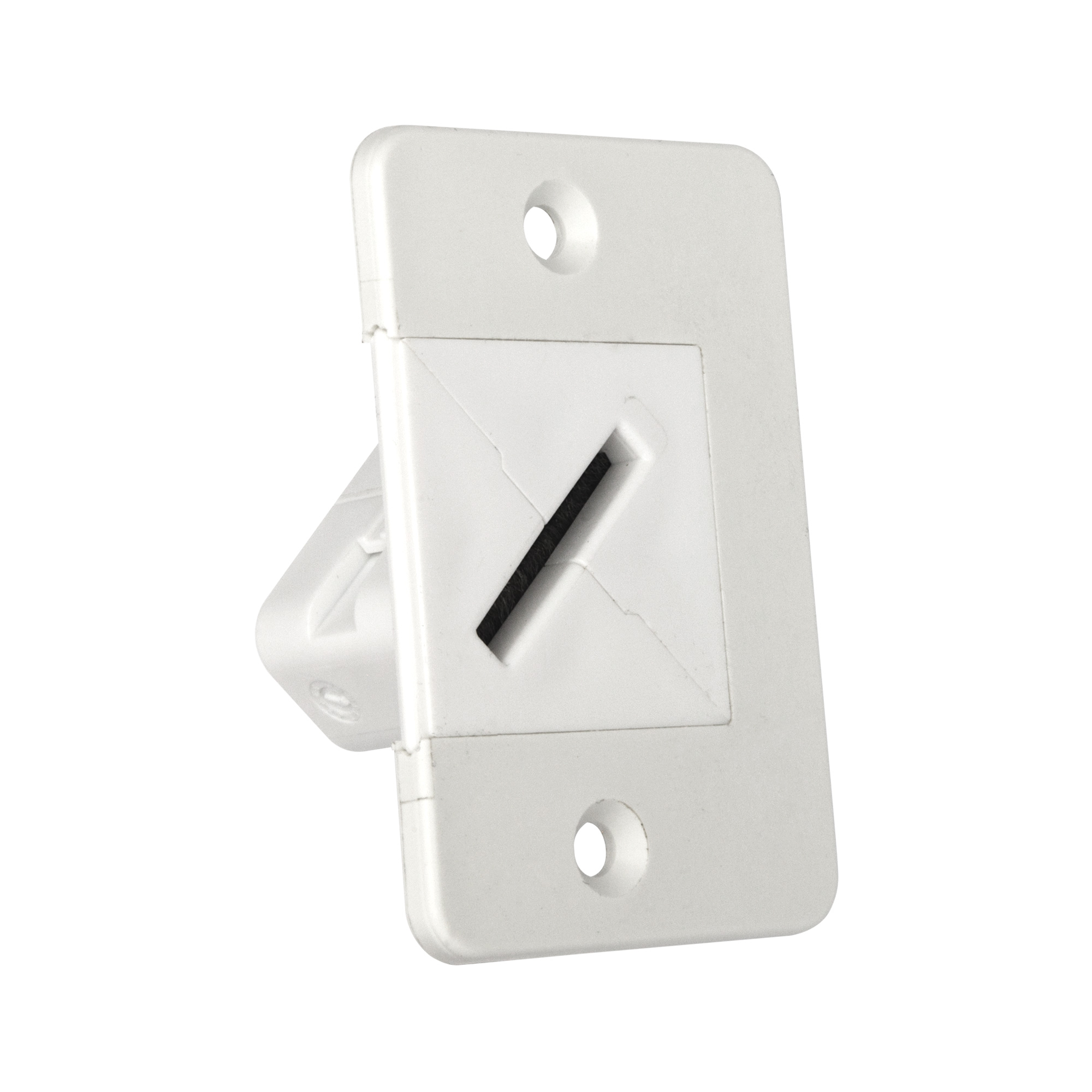 Guide sangle avec couvercle de fermeture ESM pour volet roulant | pour Sangle de 23 mm / pivotée à 45°