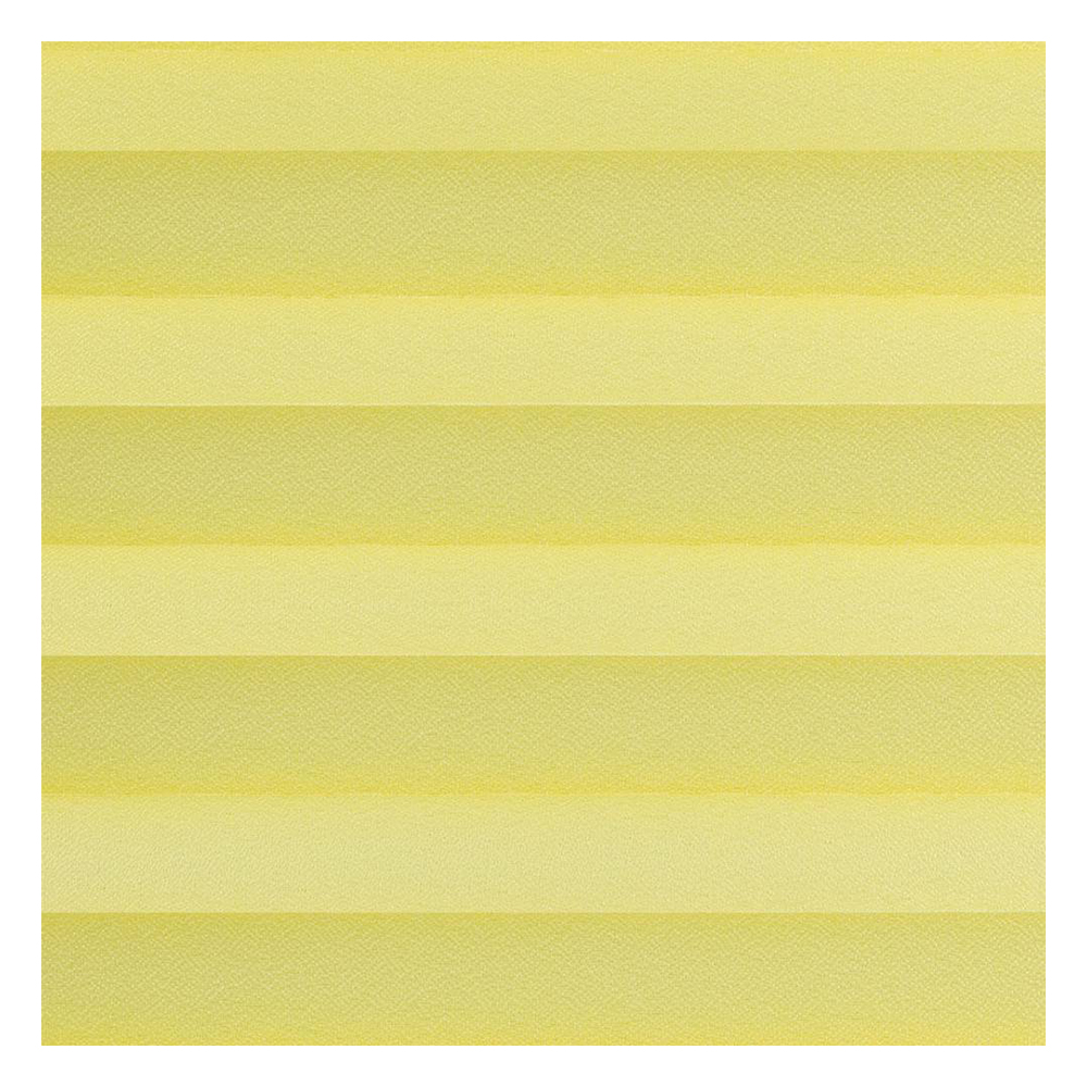 Échantillon tissu pour store plissé sur mesure 10009 jaune / translucide / Cara