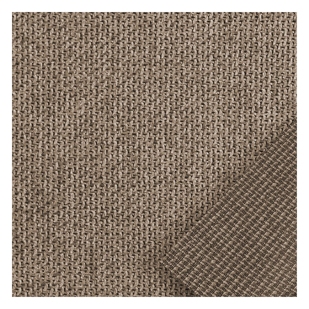 Échantillon tissu pour store bateau sur mesure | A1321 brun / translucide / Amman