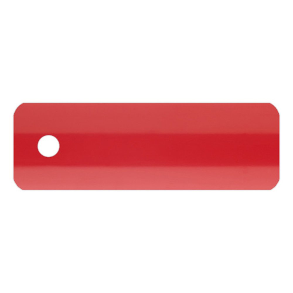 Échantillon lame pour store vénitien en aluminium sur mesure | 25 mm / 475 rouge / brillant Échantillon lame pour store vénitien en aluminium sur mesure | 25 mm / 475 rouge / brillant