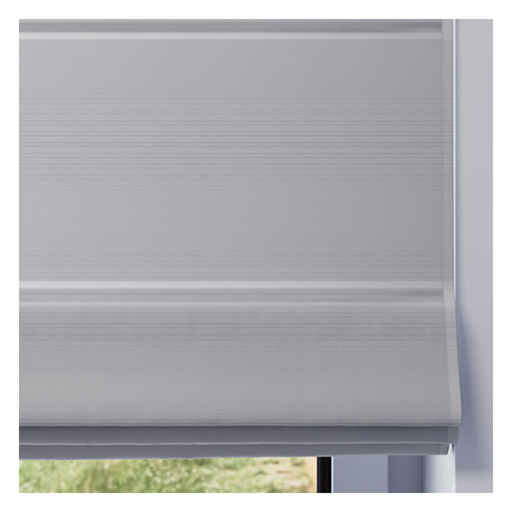 Échantillon tissu pour store bateau sur mesure | 502 gris / occultant / Roma