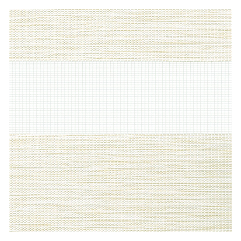 Échantillon tissu pour store enrouleur jour nuit sur mesure | A451 crème-beige / translucide / Pinta