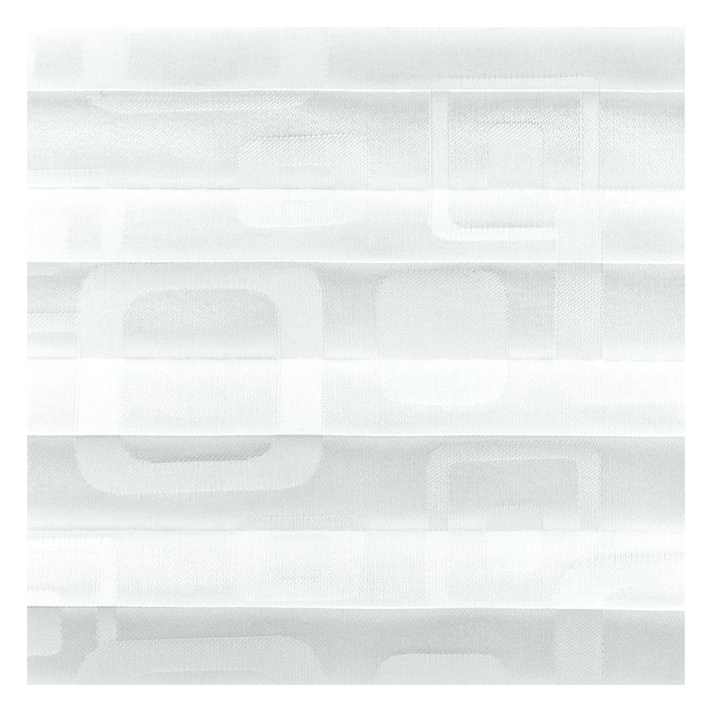 Échantillon tissu pour store plissé sur mesure 30071 blanc / translucide / Retro Échantillon tissu pour store plissé sur mesure 30071 blanc / translucide / Retro