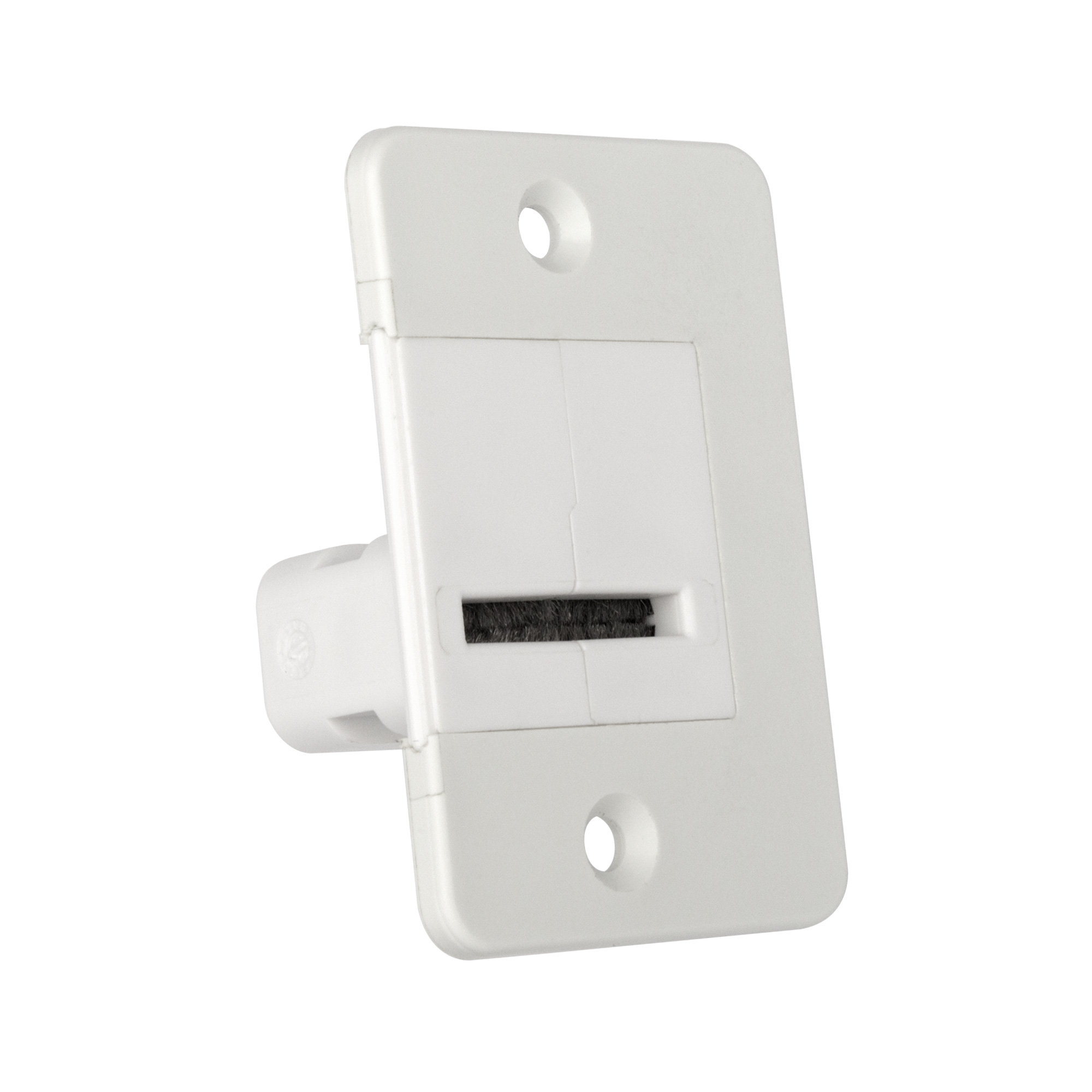 Guide sangle avec couvercle de fermeture ESM pour volet roulant | pour Sangle de 23 mm / droite et pivotée à 90°