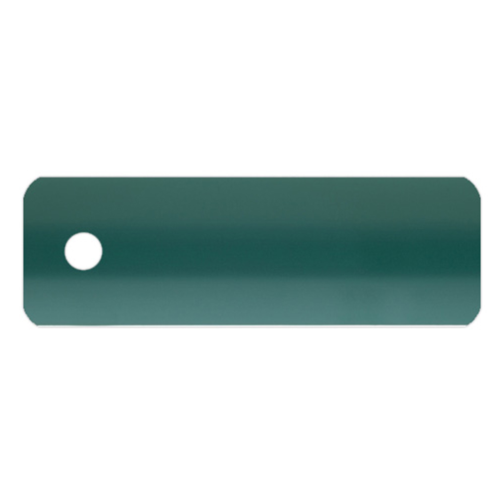 Échantillon lame pour store vénitien en aluminium sur mesure | 25 mm / 3550 vert / mat Échantillon lame pour store vénitien en aluminium sur mesure | 25 mm / 3550 vert / mat